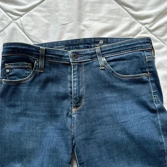 AG Adriano Goldschmied Harper essential Straight jeans size 27 - Picture 2 of 8